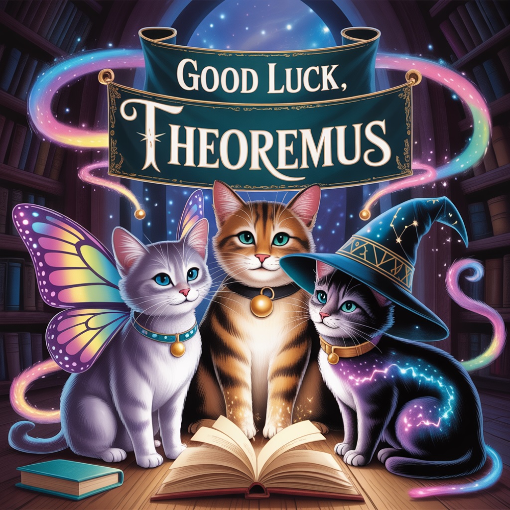Good luck, Theoremus!